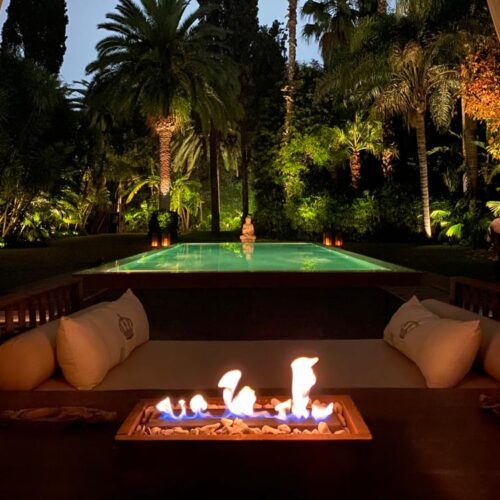 Fogón Cajón Madera, Quemador lineal