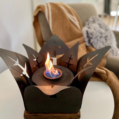 Fogón Centro Mesa Flor